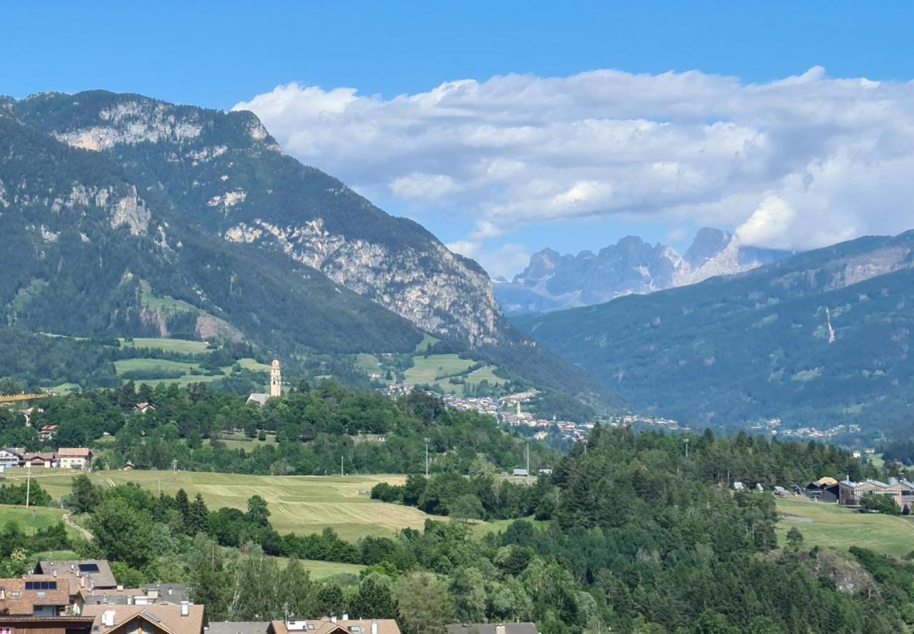 Ferienwohnung Terrazza Sulle Dolomiti Castello-Molina di Fiemme Exterior foto